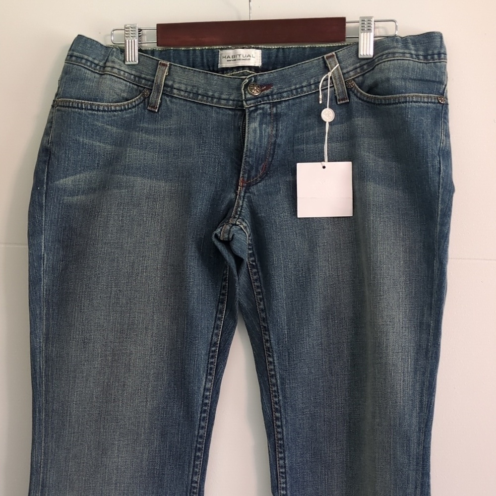 Habitual Kimberly Rocks On Y2K Half Baked Maternity Boot Cut Jeans Size 3